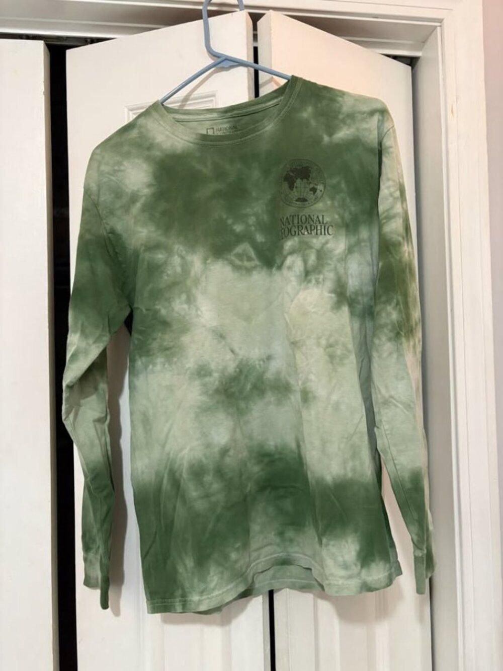National Geographic Long Sleeve Shirt – Green, Size M